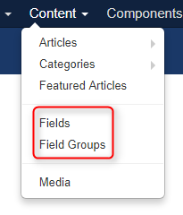 how to create custom field in Joomla