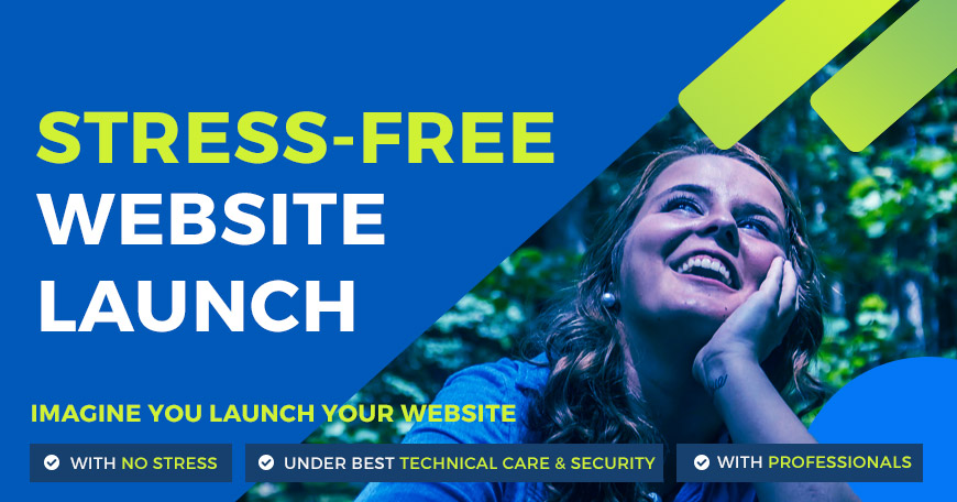 Create Website with Technical Care & No Stress