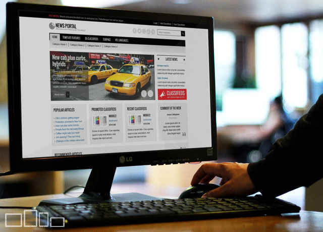 JM News Portal - classic Joomla 3 template for news portals and magazine websites