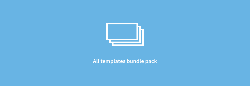 All templates - bundle pack + extensions