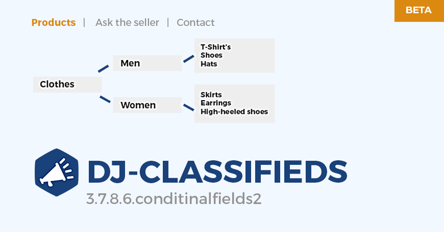 DJ-Classifieds with Conditional Fields - Beta release 2