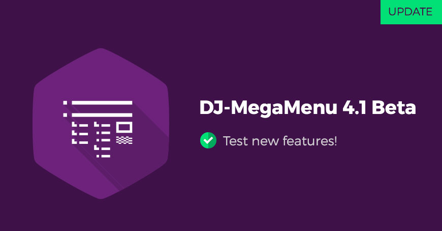 DJ-MegaMenu Beta 4.1