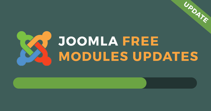 Free Joomla 3 modules updated - check improvements