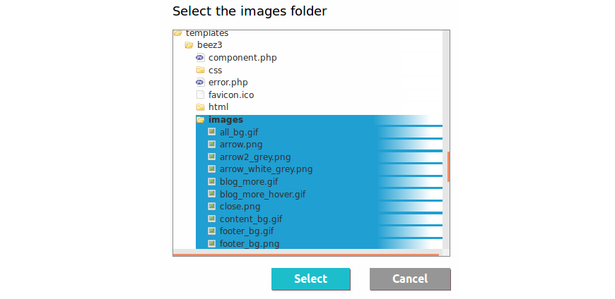 joomla template image optimization