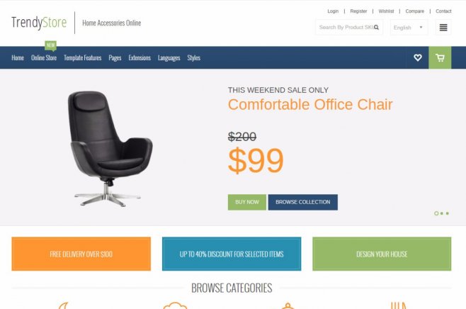 ecommerce joomla template