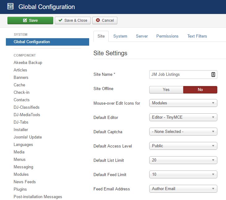 Enable reCAPTCHA in Joomla