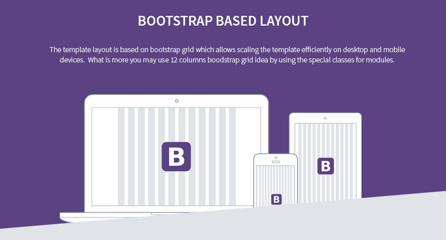 bootstrap based layout