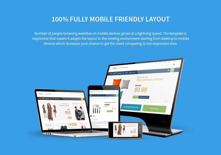responsive store template