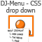 dj-menu - css drop down